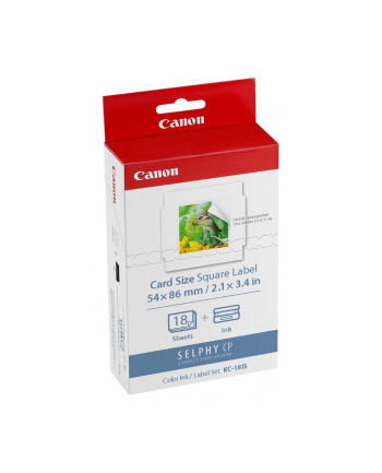 Papier Canon KC18IF 10x15 18szt do drukarki termosublimacyjnej [7741A001AH]
