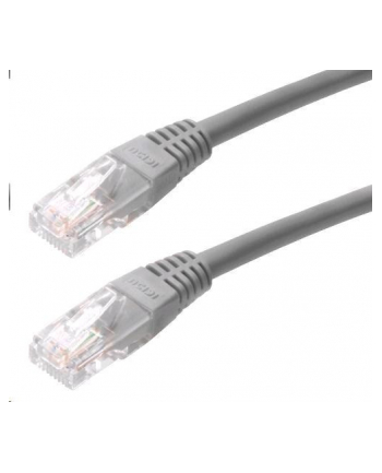 Patch kabel Cat5E, UTP - 10m, szary [PK-UTP5E-100-GR]