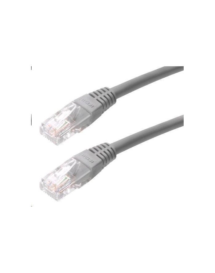 Patch kabel Cat5E, UTP - 10m, szary [PK-UTP5E-100-GR] główny