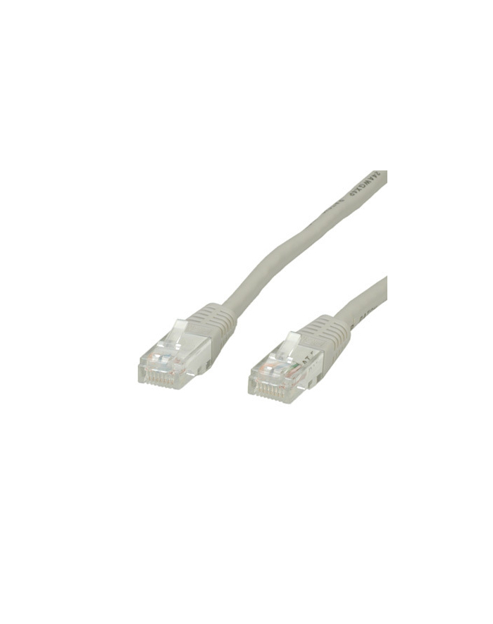 Patch kabel Cat6, UTP - 1m , szary [PK-UTP6-010-GR] główny
