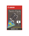 Tusz Canon BJ czarny PGI-5BK (PGI5BK) - dwupak [0628B030] - nr 29