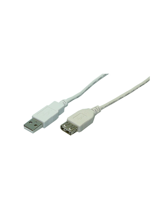 Kabel USB 2.0 typ A męski - typ A żeński,5m, [CU0012] główny