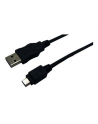 Kabel USB, USB A - Mikro USB B, 0.6m, CU, AWG28, 2x ekranowany, M/M, UL, czarny [CU0015] - nr 13