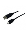 Kabel USB, USB A - Mikro USB B, 0.6m, CU, AWG28, 2x ekranowany, M/M, UL, czarny [CU0015] - nr 2
