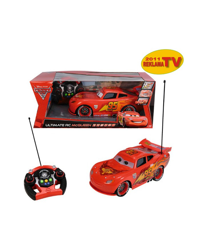 DICKIE Cars 2 RC Lighting McQuenn Ster. główny