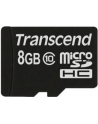 Transcend karta pamięci Micro SDHC 8GB Class 10 - nr 38