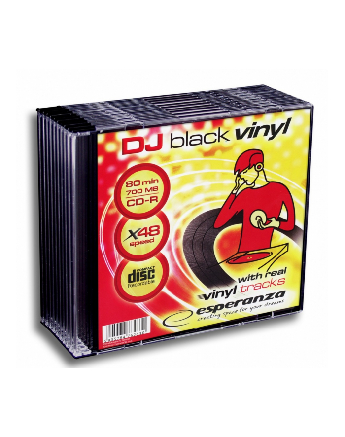 CD-R Esperanza [ slim jewel case 10 | 700MB | 48x | Vinyl ] główny