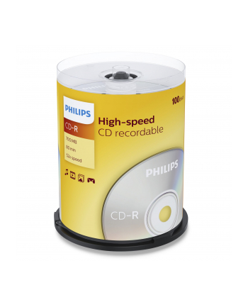 PHILIPS CD-R 700MB 52X CAKE*100  CR7D5NB00/00