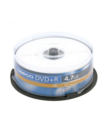OMEGA DVD+R 4,7GB 16X CAKE*25 [56820]