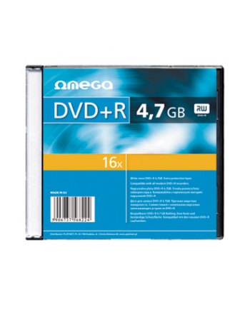 OMEGA DVD+R 4,7GB 16X SLIM CASE*10 [56823]