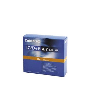 OMEGA DVD+R 4,7GB 16X SLIM CASE*10 [56823]