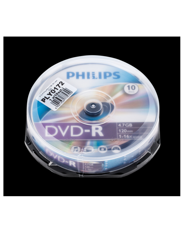 PHILIPS DVD-R 4,7GB 16X CAKE*10  DM4S6B10F/00 główny