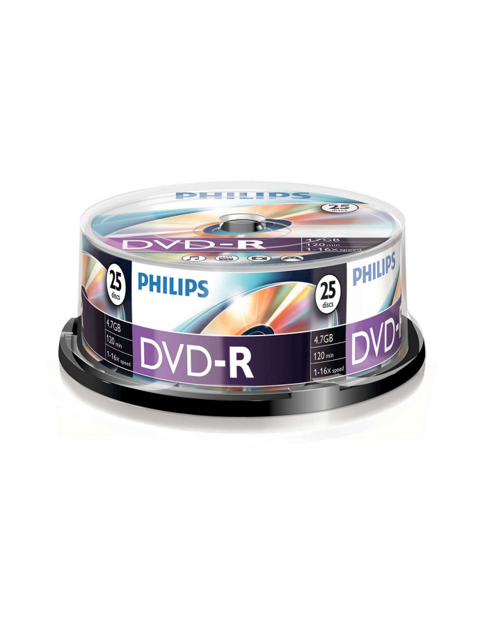 PHILIPS DVD-R 4,7GB 16X CAKE*25  DM4S6B25F/00 główny