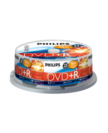 'PHILIPS DVD+R 4,7GB 16X CAKE*25  DR4S6B25F/00