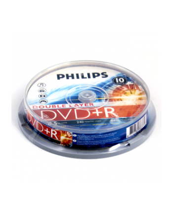 PHILIPS DVD+R 8,5GB 8X DOUBLE LAYER CAKE*10  DR8S8B10F/00