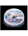 PHILIPS DVD-R 4,7GB 16X CAKE*10  DM4S6B10F/00 - nr 6