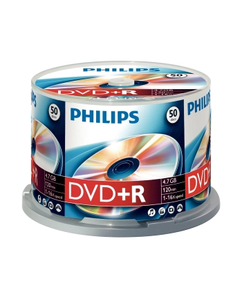 PHILIPS DVD+R 4,7GB 16X CAKE*50  DR4S6B50F/00