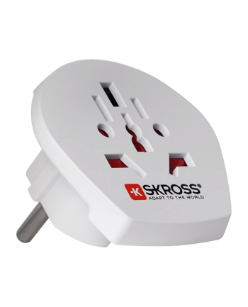 Skross Adapter podróżny do Europy (Polski) - Schuko