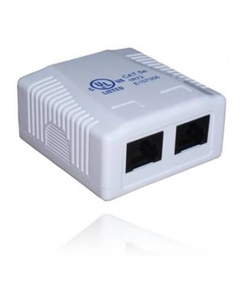 Digitus   gniazdo natynkowe kat. 5e 2xRJ45 UTP kompletne