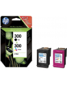 Zestaw HP 300 black + tri-colour Combo Pack BLISTER ALL | D2560/F4280 - nr 3