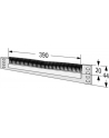 APRAnet Panel szczotkowy 19''  RAL 7035 - nr 3