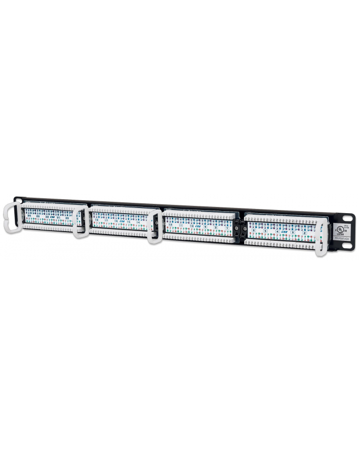 Intellinet patch panel 19 cali 24 porty UTP kat.5e czarny główny