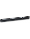 Intellinet patch panel 19 cali 24 porty UTP kat.5e czarny - nr 18