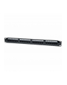 Intellinet patch panel 19 cali 24 porty UTP kat.5e czarny - nr 24