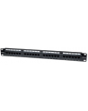 Intellinet patch panel 19 cali 24 porty UTP kat.5e czarny - nr 6