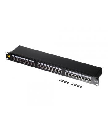 Netrack patchpanel 19'' 24-porty kat. 5e FTP LSA nr 1