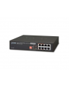 PLANET GSD-804P SWITCH 8port 100/1000 + 4porty POE - nr 9