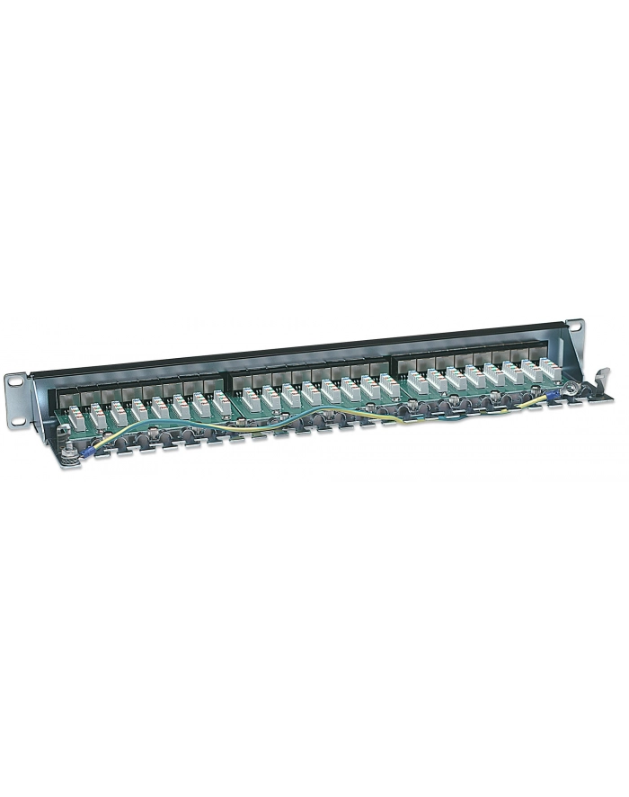 Intellinet patch panel 19'' 24 porty STP kat. 6 czarny główny