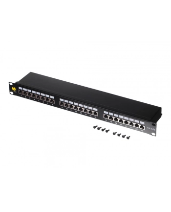 Netrack patchpanel 19'' 24-porty kat. 5e FTP LSA