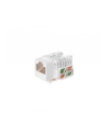 Netrack moduł Keystone Jack 1xRJ45 8p8c UTP Cat5e LSA z zaciskiem, biały - nr 5