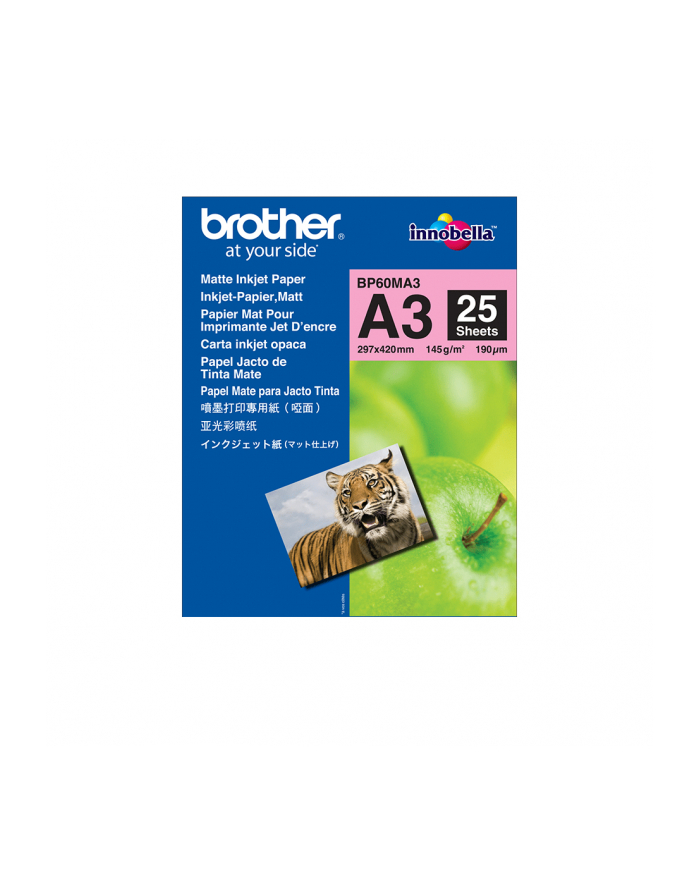 Papier Brother 25 sheets matt A3 główny