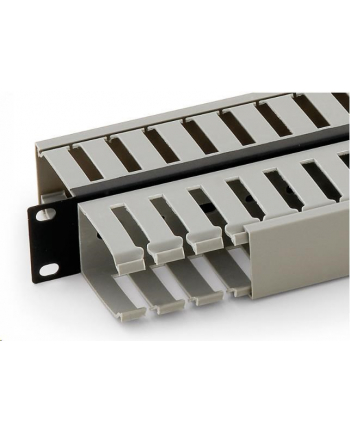 ORGANIZER KABLI 19  1U RAC-VP-X03 Dwustronny TRITON nr 1