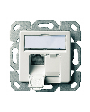 Gniazdo 2xRJ45 podtynkowe ekran.cat.5 TELEG.(A0389)