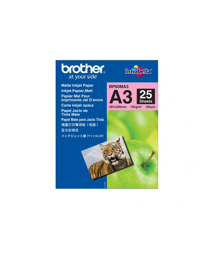 Papier Brother 25 sheets matt A3 główny