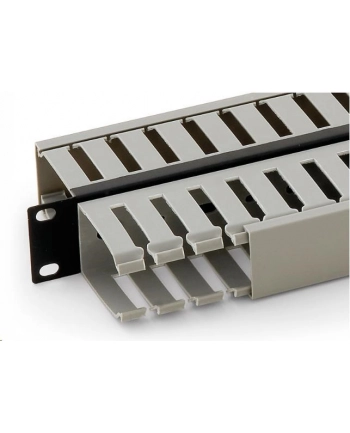 ORGANIZER KABLI 19  1U RAC-VP-X03 Dwustronny TRITON