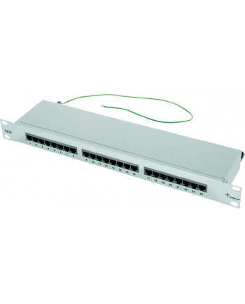 Patch panel 19  24xRJ45 ekranowany  Cat. 5e (B0017)