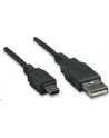 MANHATTAN Kabel USB 2.0 A-mini B długość kabla 1.8m<br>[333375] - nr 1