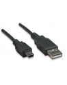 MANHATTAN Kabel USB 2.0 A-mini B długość kabla 1.8m<br>[333375] - nr 8