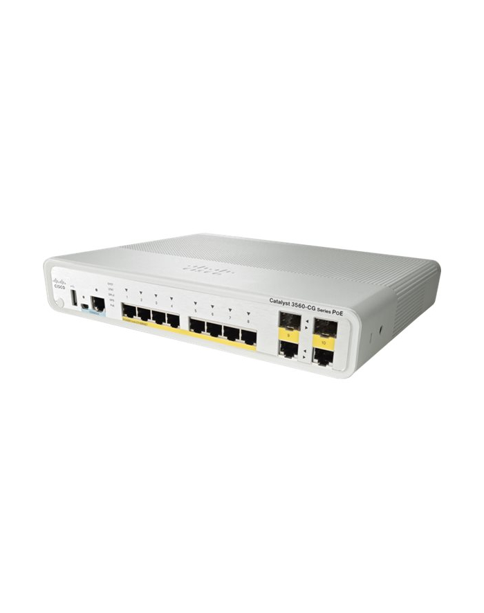 Cisco Catalyst 3560C Switch 12 FE PoE, 2 x Dual Uplink, IP Base główny