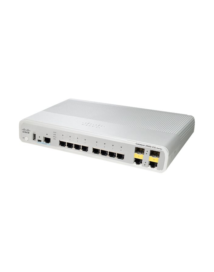 Cisco Catalyst 3560C Switch 8 GE, 2 x Dual Uplink, IP Base główny