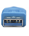 MANHATTAN Kabel USB 3.0 A-A przedłużacz 2m, niebieski<br>[322379] - nr 16