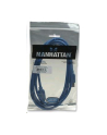 MANHATTAN Kabel USB 3.0 A-A przedłużacz 2m, niebieski<br>[322379] - nr 3