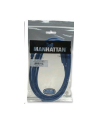 MANHATTAN Kabel USB 3.0 A-B długość kabla 2m, niebieski<br>[322430] - nr 4