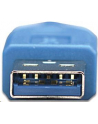 MANHATTAN Kabel USB 3.0 A-B długość kabla 2m, niebieski<br>[322430] - nr 5