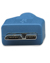 MANHATTAN Kabel USB 3.0 A-Mikro B długość kabla 1m, niebieski<br>[325417] - nr 10