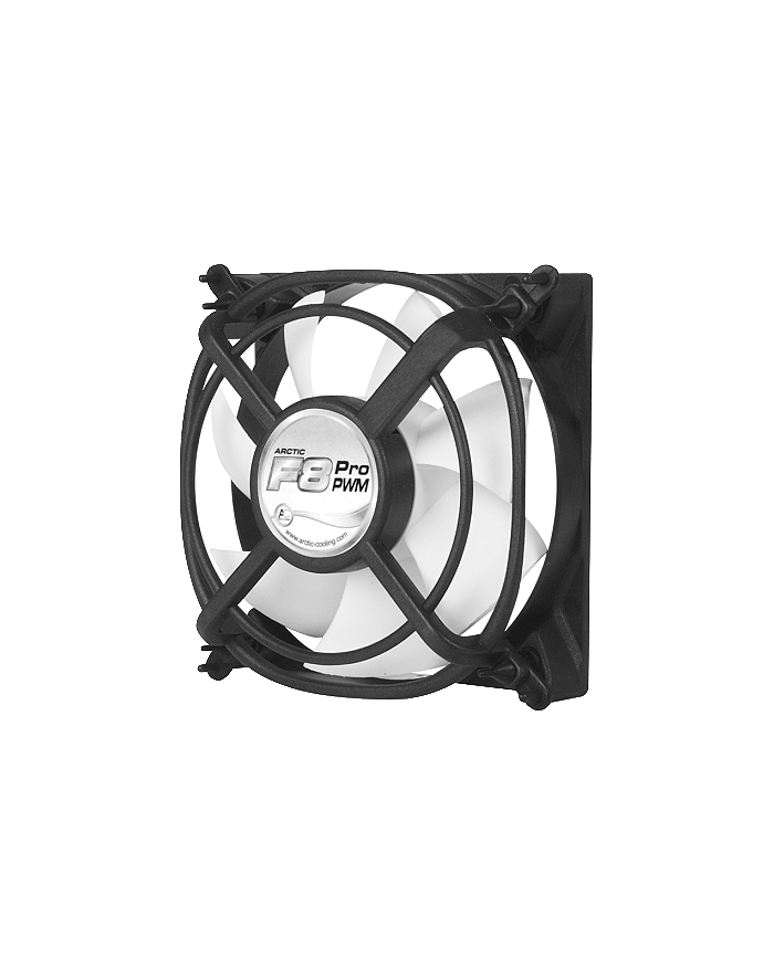 Wentylator ARCTIC COOLING fan F8 PRO PWM (80x80x34)  (kontrola prędkości, łożysko FDB) główny